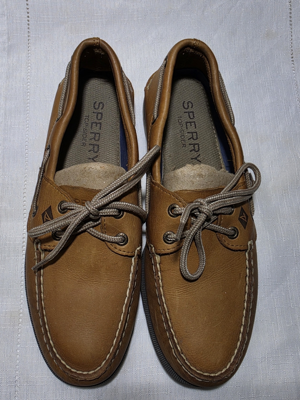Sperry Men's Brown Deck Shoes - Classic Leather Boat Shoes